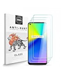 Zidwzidwei Verre Trempé Protecteur D'écran pour Realme 7I [3 pièces], Dureté 9H, Haute Définition sans Bulle, Résistant à la Rayure Film Protecteur pour Realme 7I