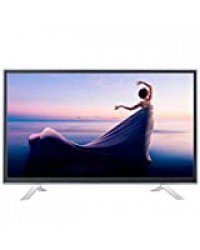 ZZYH 42/46/55/60/65/75in - LED - Ultra HD - Smart TV (Android TV) - Écran D'affichage Classe A - WiFi - HDMI - Décodage USB HD - Surround-Stéréo - Conception Cadre Ultra-étroit en Alliage D'aluminium